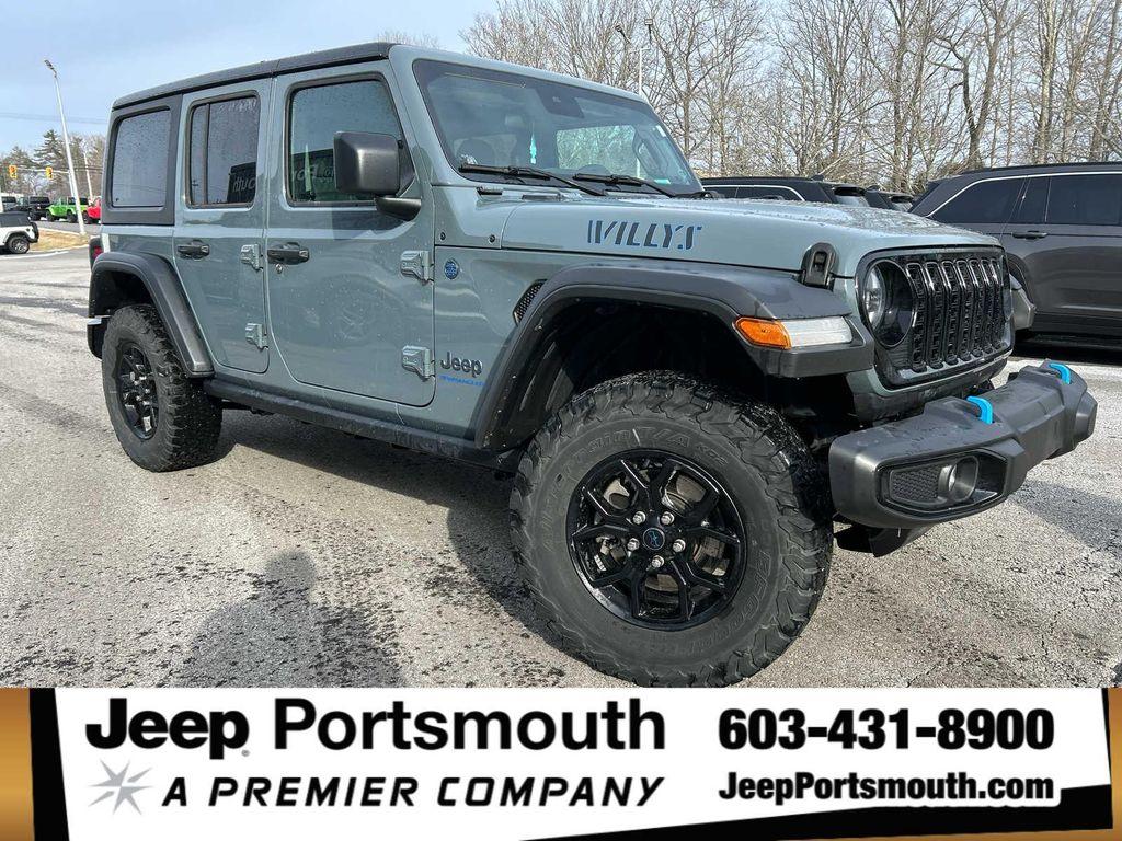 used 2024 Jeep Wrangler 4xe car, priced at $33,675