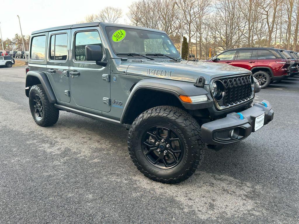 used 2024 Jeep Wrangler 4xe car, priced at $33,675