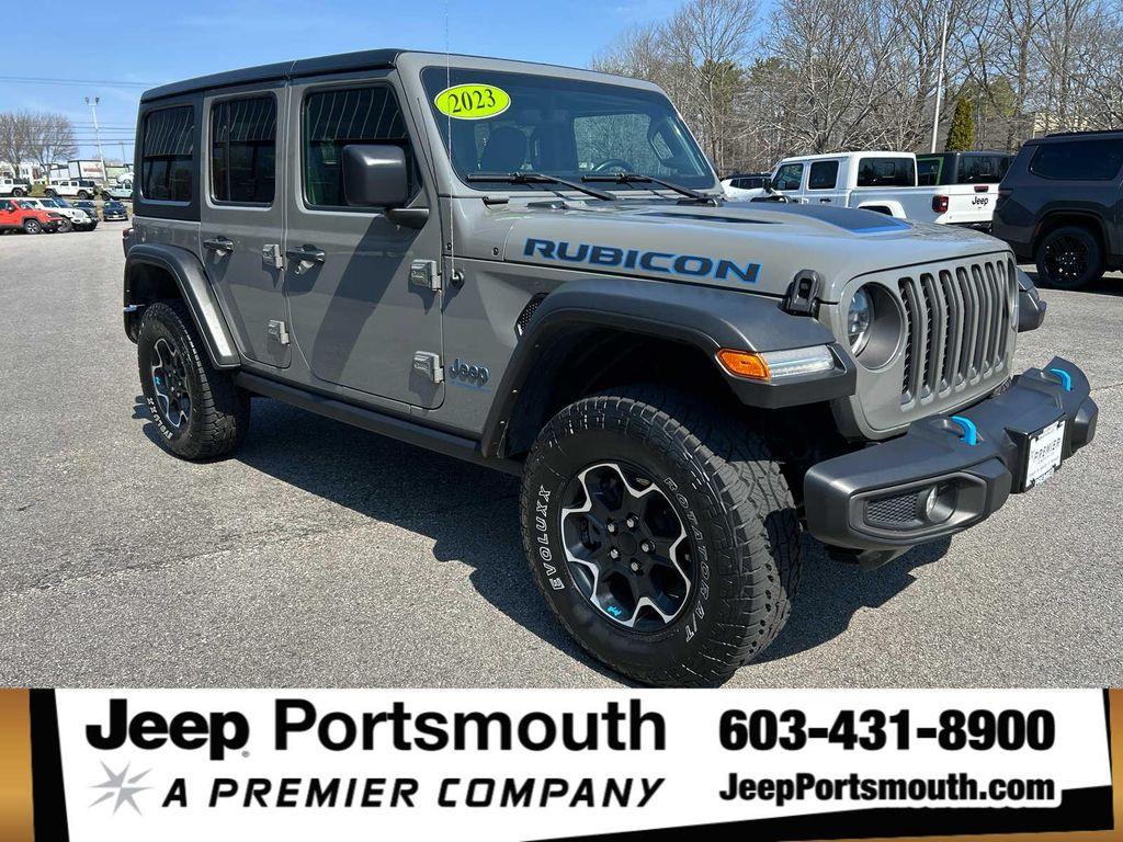 used 2023 Jeep Wrangler 4xe car, priced at $29,745