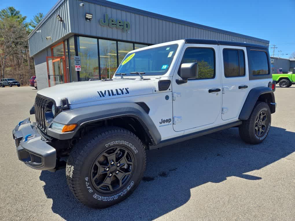used 2023 Jeep Wrangler 4xe car, priced at $27,475