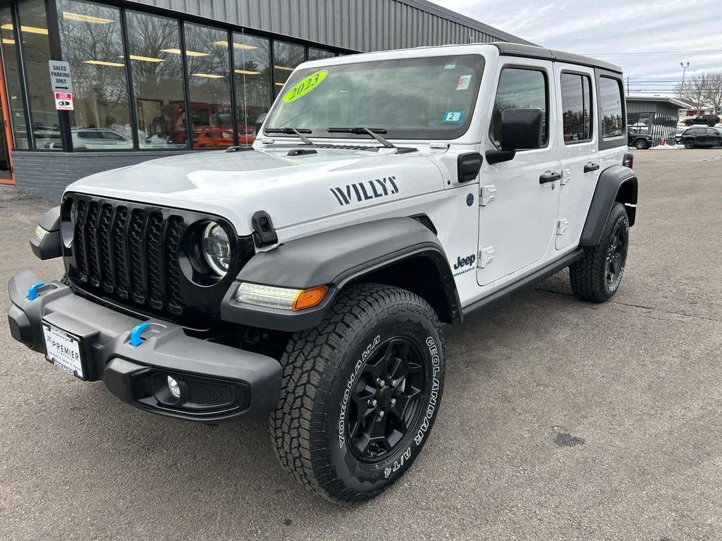 used 2023 Jeep Wrangler 4xe car, priced at $28,475