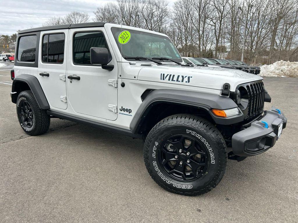 used 2023 Jeep Wrangler 4xe car, priced at $28,475
