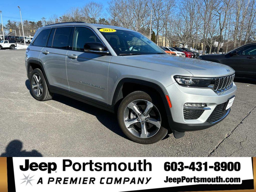 used 2023 Jeep Grand Cherokee 4xe car, priced at $26,975