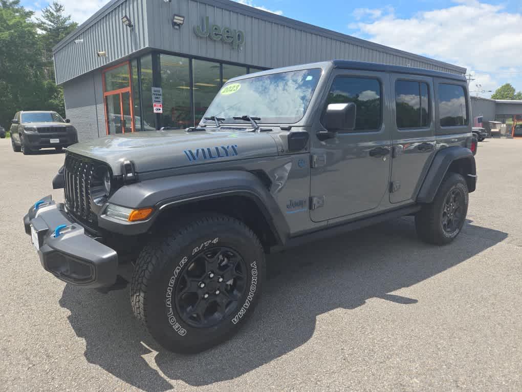 used 2023 Jeep Wrangler 4xe car, priced at $29,475