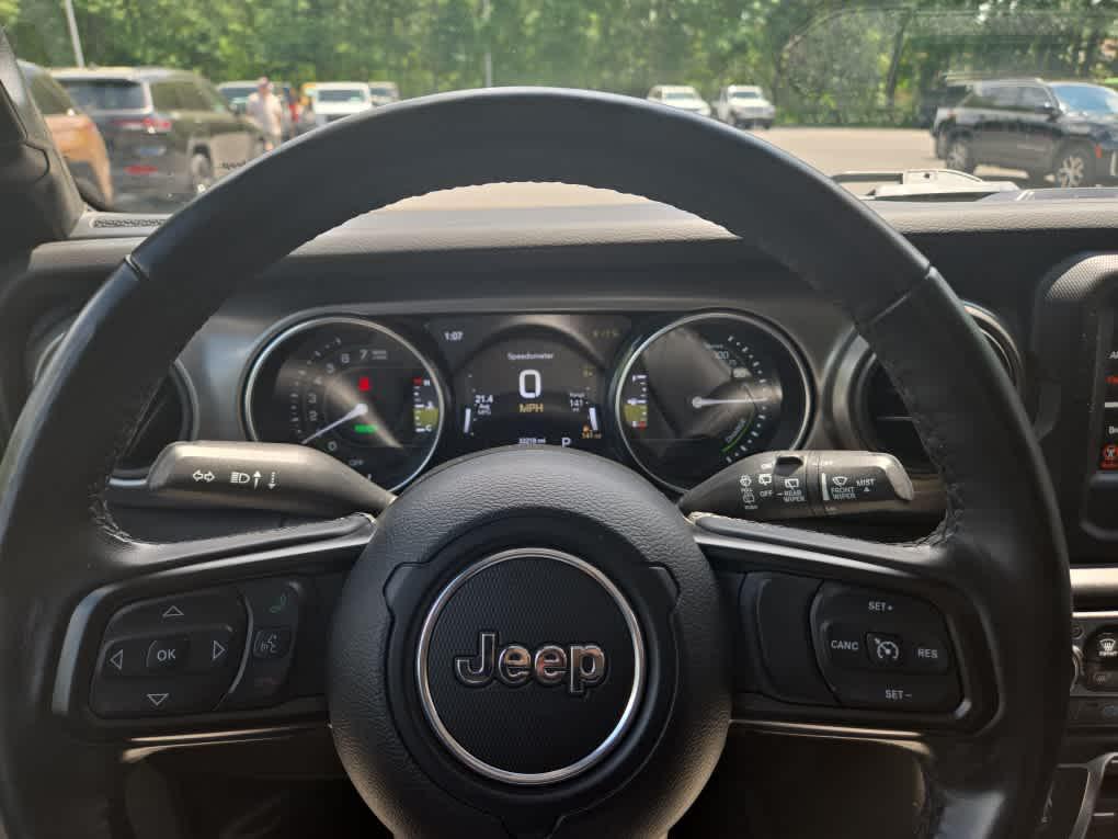 used 2023 Jeep Wrangler 4xe car, priced at $29,475