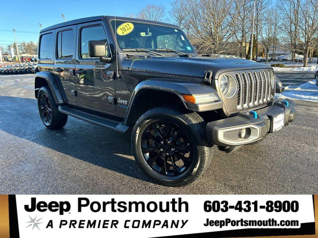 used 2022 Jeep Wrangler Unlimited 4xe car, priced at $28,575