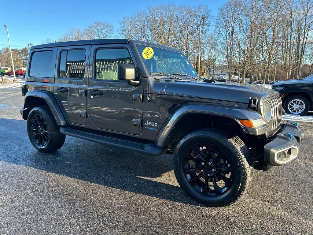 used 2022 Jeep Wrangler Unlimited 4xe car, priced at $28,575