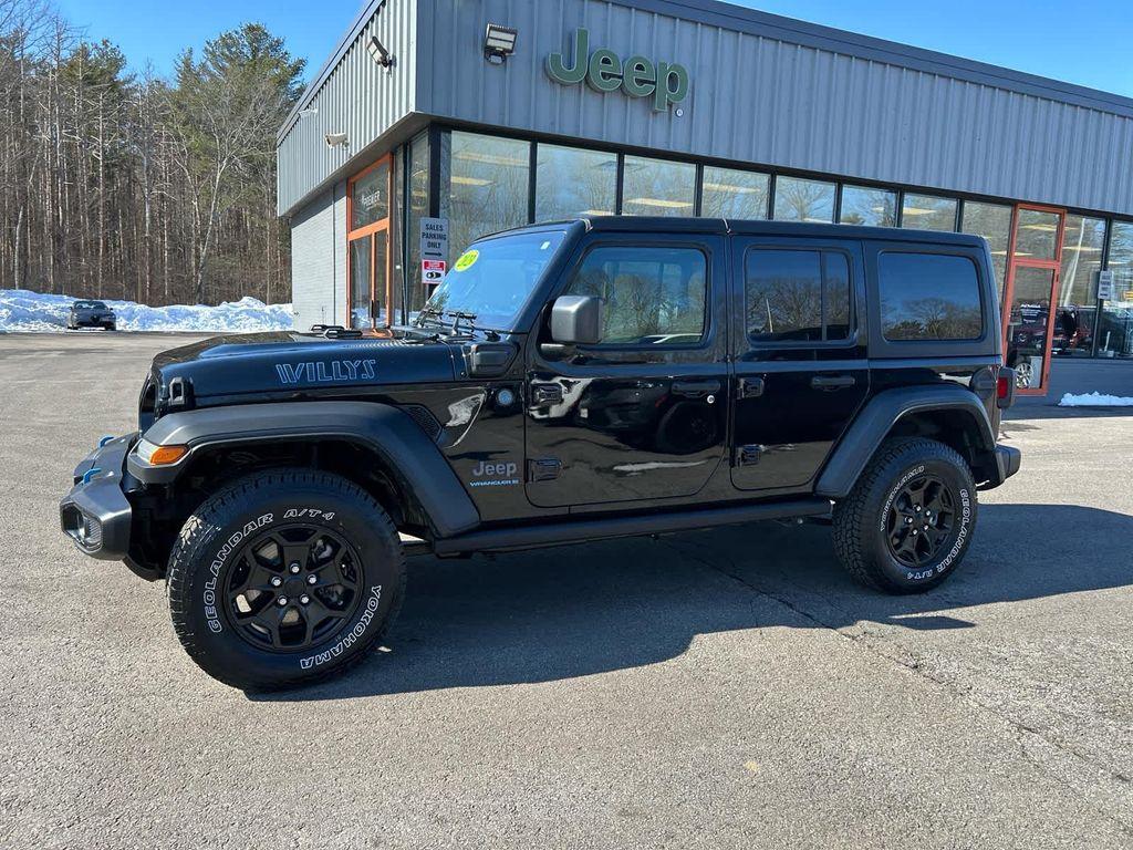 used 2023 Jeep Wrangler 4xe car, priced at $29,375