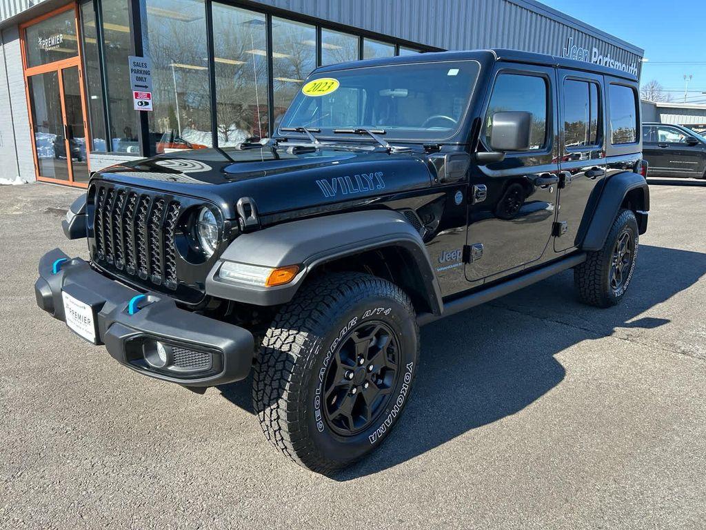 used 2023 Jeep Wrangler 4xe car, priced at $29,375