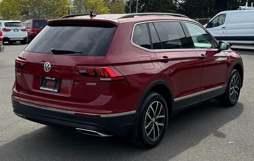 used 2021 Volkswagen Tiguan car, priced at $14,999