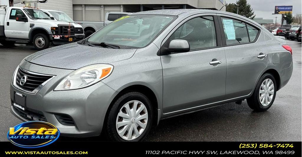 used 2013 Nissan Versa car, priced at $4,999
