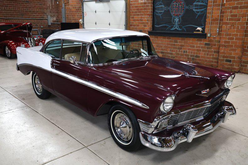 used 1956 Chevrolet Bel Air car, priced at $89,500