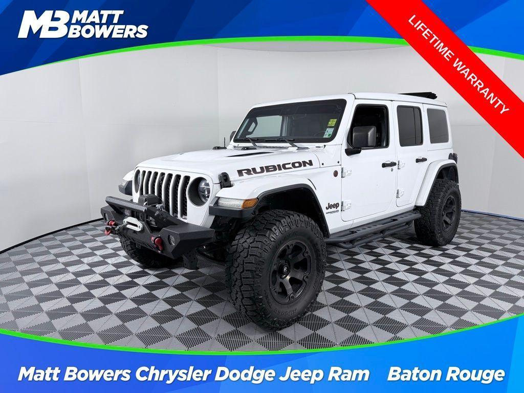 used 2021 Jeep Wrangler Unlimited car, priced at $31,487