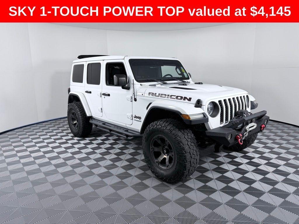 used 2021 Jeep Wrangler Unlimited car, priced at $31,487