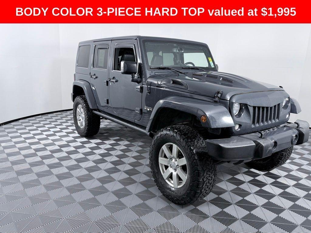 used 2016 Jeep Wrangler Unlimited car, priced at $19,887