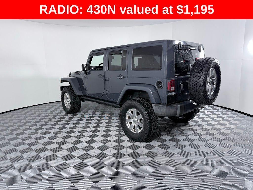 used 2016 Jeep Wrangler Unlimited car, priced at $19,887