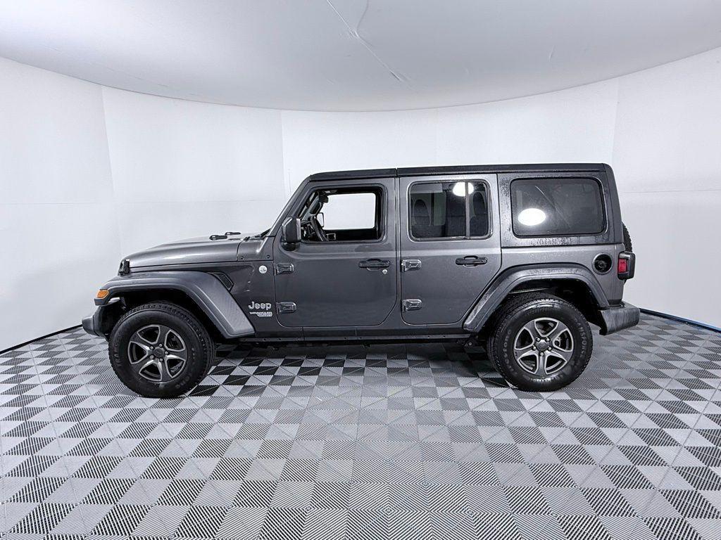 used 2019 Jeep Wrangler Unlimited car, priced at $20,487