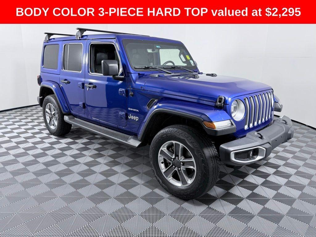 used 2020 Jeep Wrangler Unlimited car, priced at $27,877