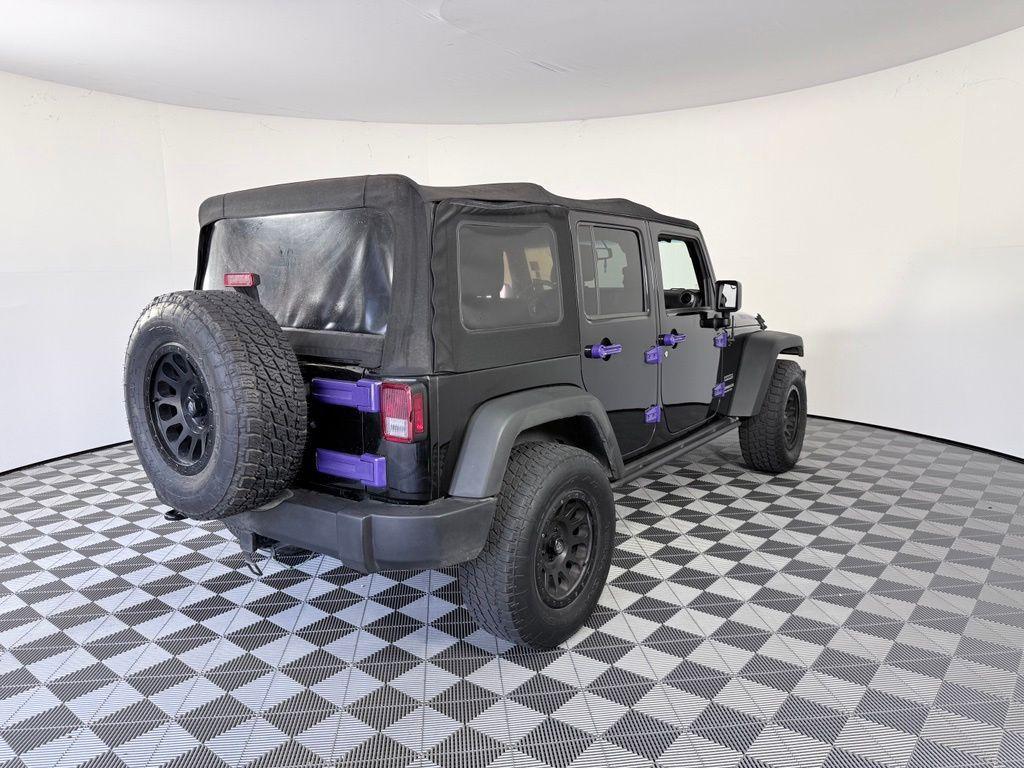 used 2015 Jeep Wrangler Unlimited car, priced at $19,887