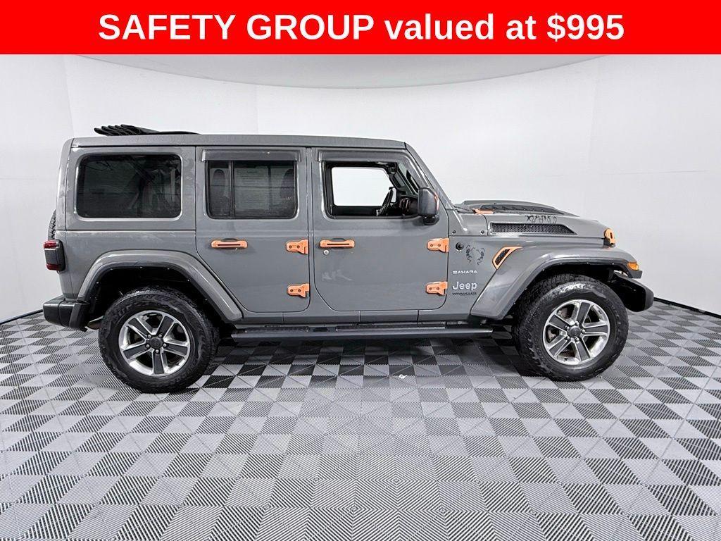 used 2021 Jeep Wrangler Unlimited car, priced at $28,787