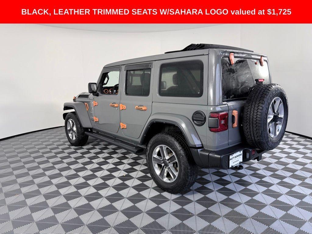 used 2021 Jeep Wrangler Unlimited car, priced at $28,787