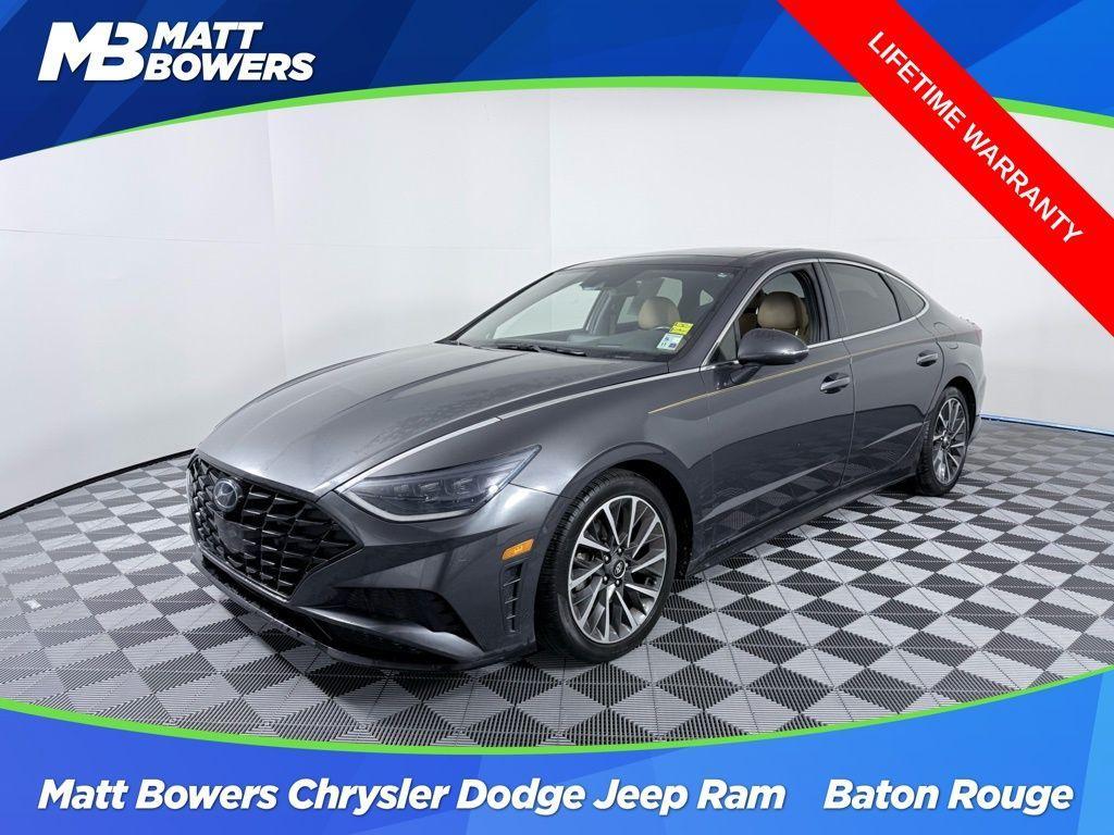 used 2020 Hyundai Sonata car, priced at $19,487