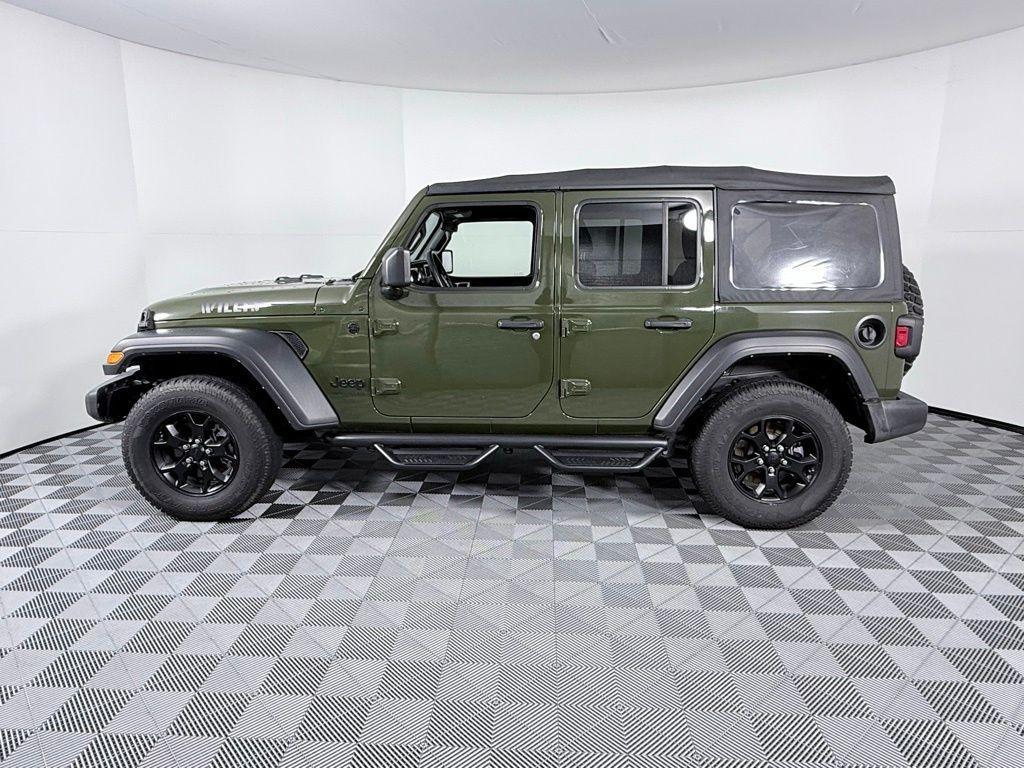 used 2022 Jeep Wrangler Unlimited car, priced at $28,487