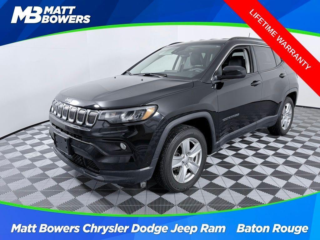 used 2022 Jeep Compass car, priced at $18,487
