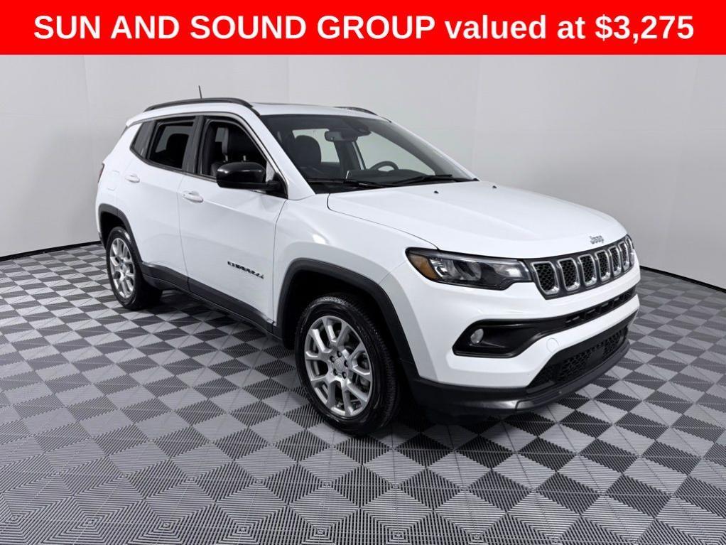 used 2023 Jeep Compass car, priced at $23,887
