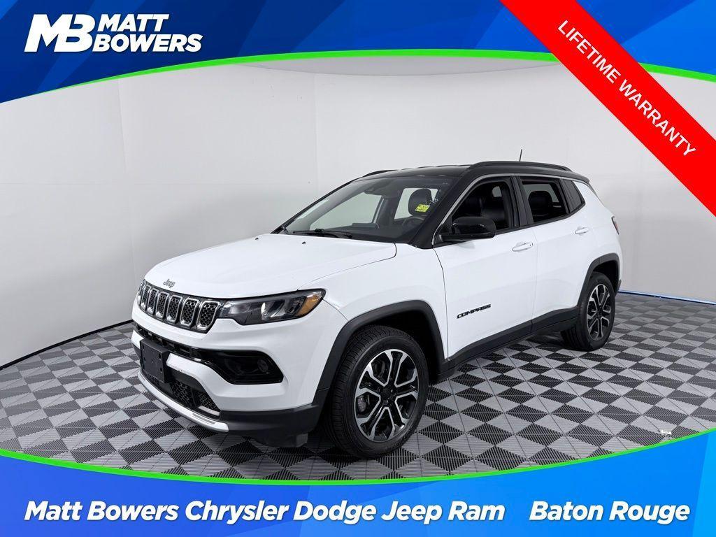 used 2024 Jeep Compass car, priced at $20,887