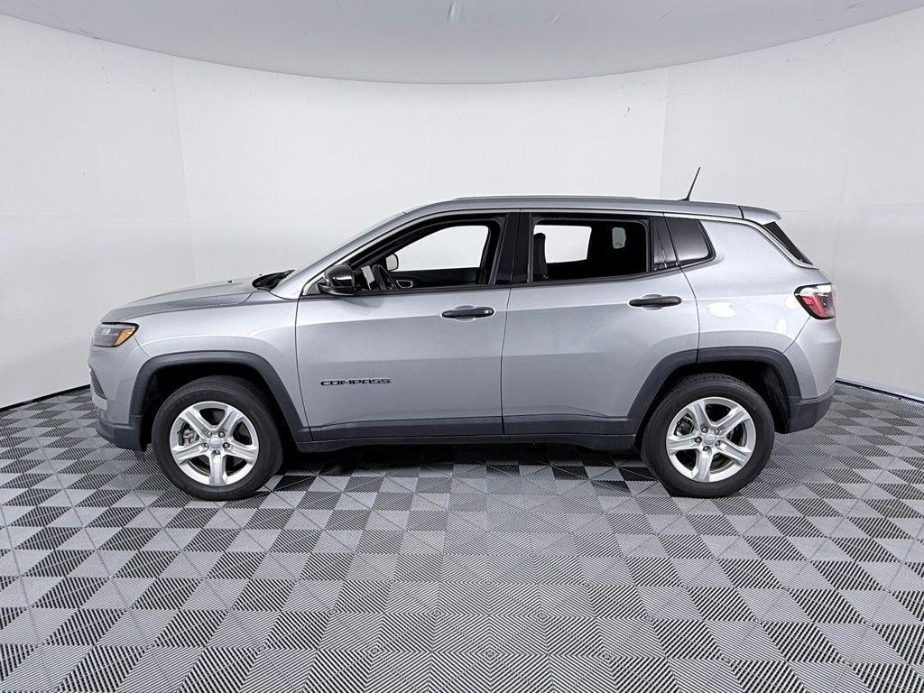 used 2023 Jeep Compass car, priced at $18,587