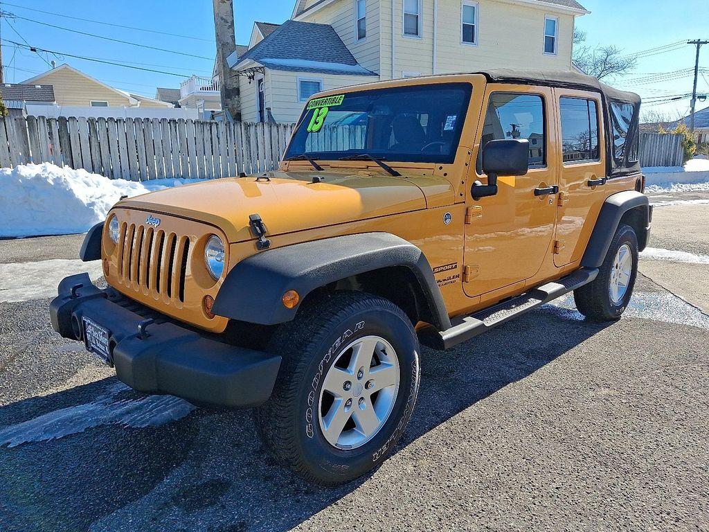used 2013 Jeep Wrangler Unlimited car, priced at $15,995