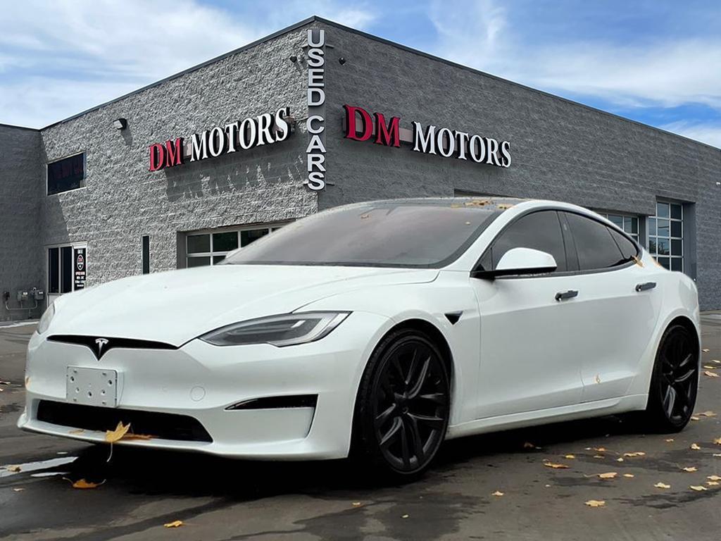 used 2021 Tesla Model S car, priced at $57,995
