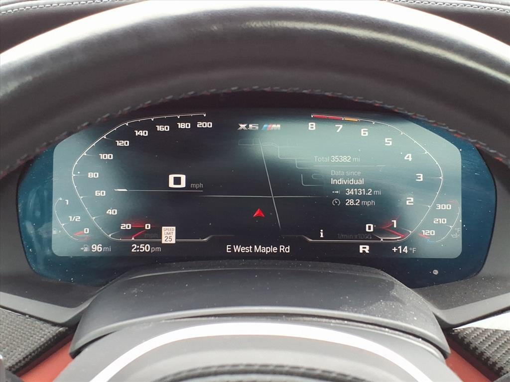 used 2020 BMW X6 M car, priced at $62,995