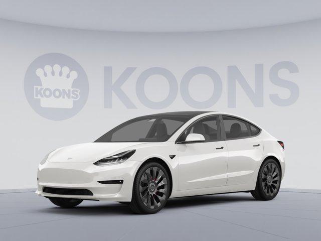 used 2023 Tesla Model 3 car, priced at $31,000
