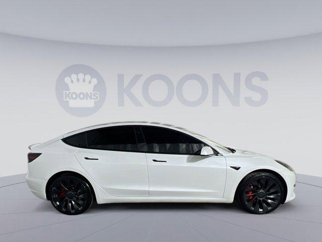 used 2023 Tesla Model 3 car, priced at $30,000