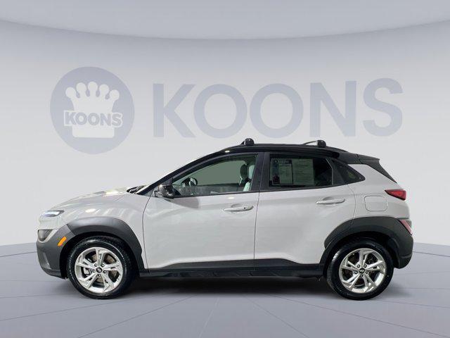 used 2023 Hyundai Kona car, priced at $18,000