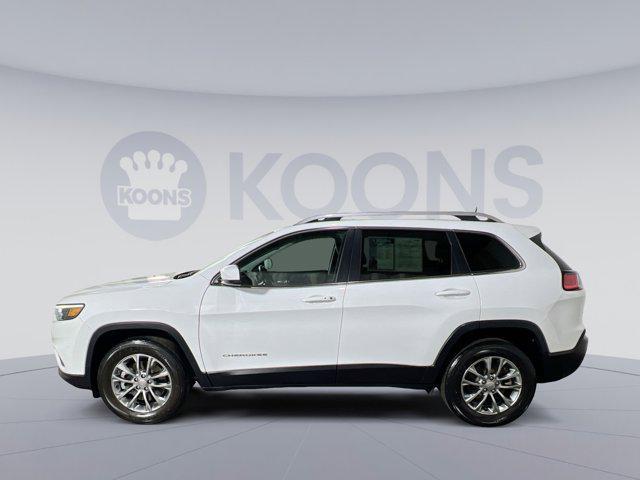 used 2021 Jeep Cherokee car, priced at $20,500