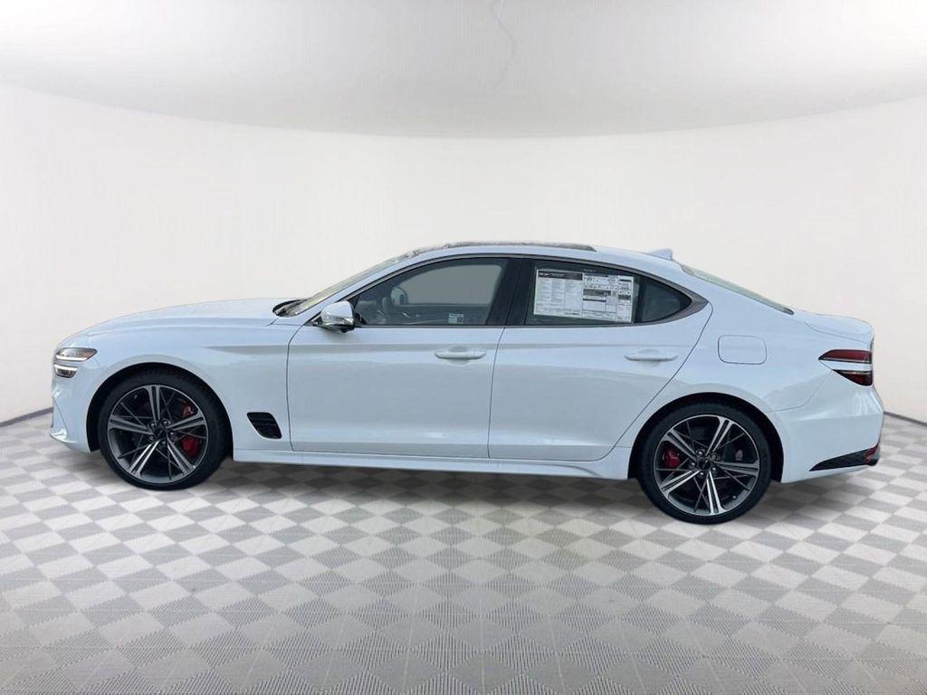 new 2025 Genesis G70 car, priced at $52,190