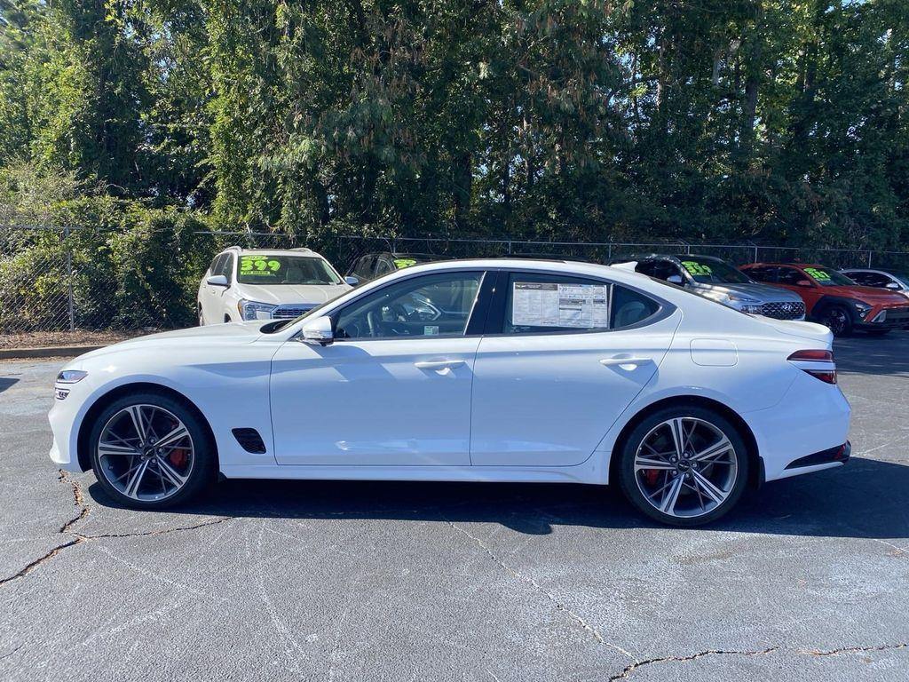 new 2025 Genesis G70 car, priced at $51,615