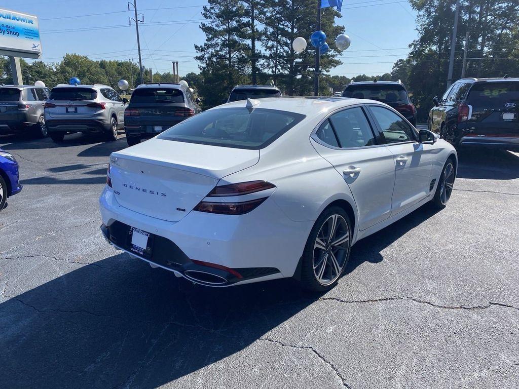 new 2025 Genesis G70 car, priced at $51,615