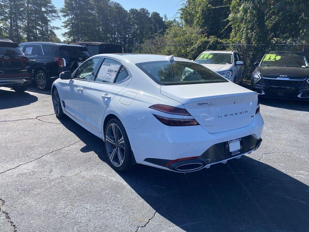 new 2025 Genesis G70 car, priced at $51,615