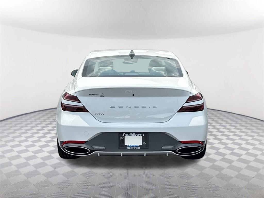 new 2025 Genesis G70 car, priced at $44,105