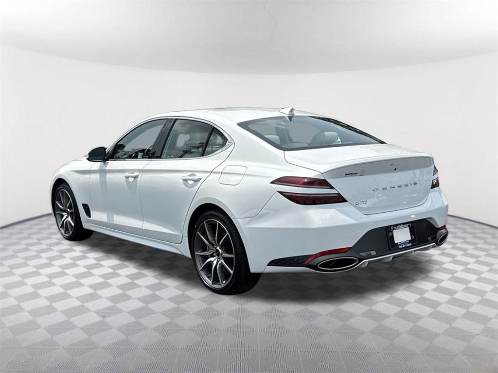 new 2025 Genesis G70 car, priced at $44,105
