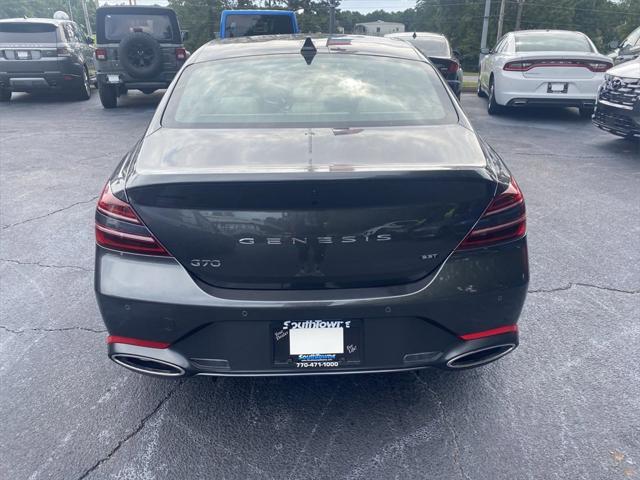 new 2025 Genesis G70 car, priced at $56,955