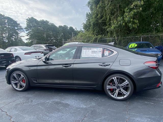 new 2025 Genesis G70 car, priced at $56,955