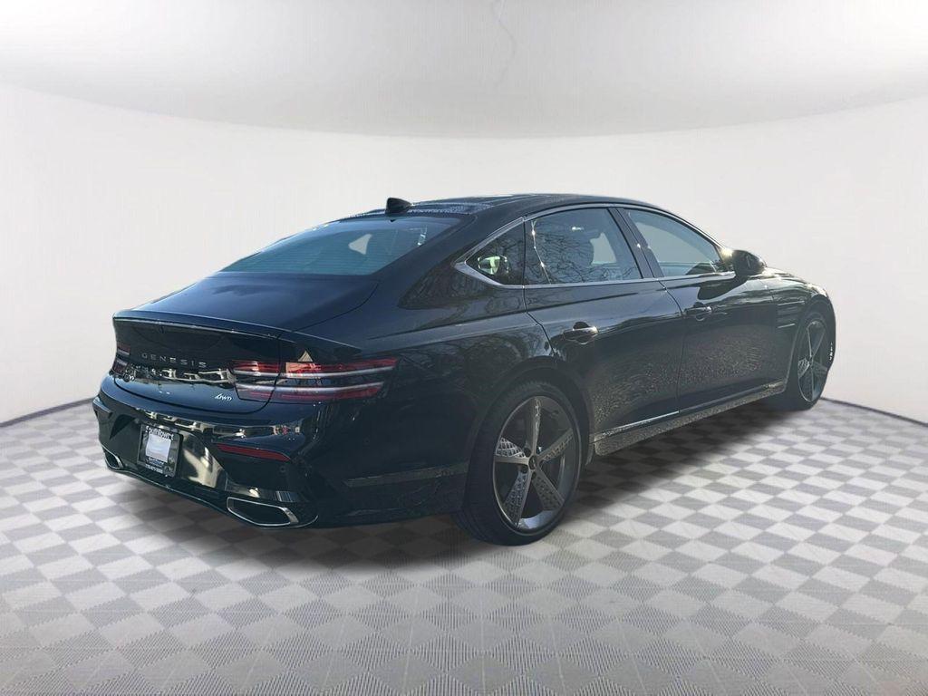 used 2025 Genesis G80 car, priced at $48,891