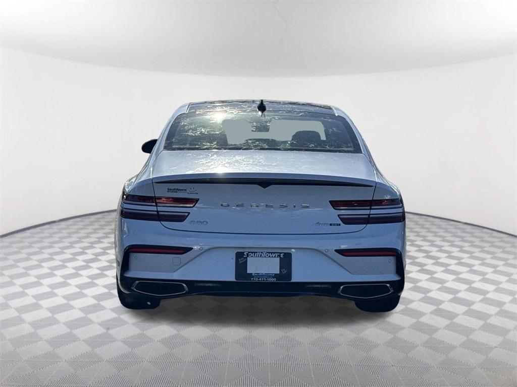 new 2025 Genesis G80 car, priced at $79,060