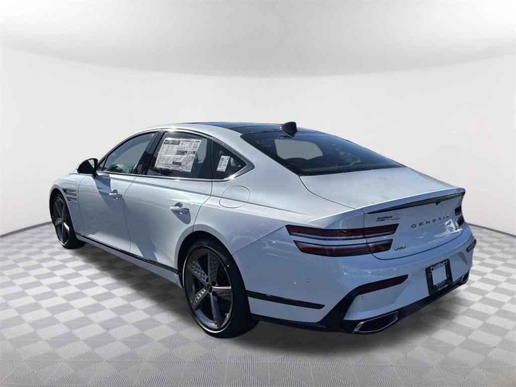 new 2025 Genesis G80 car, priced at $79,060