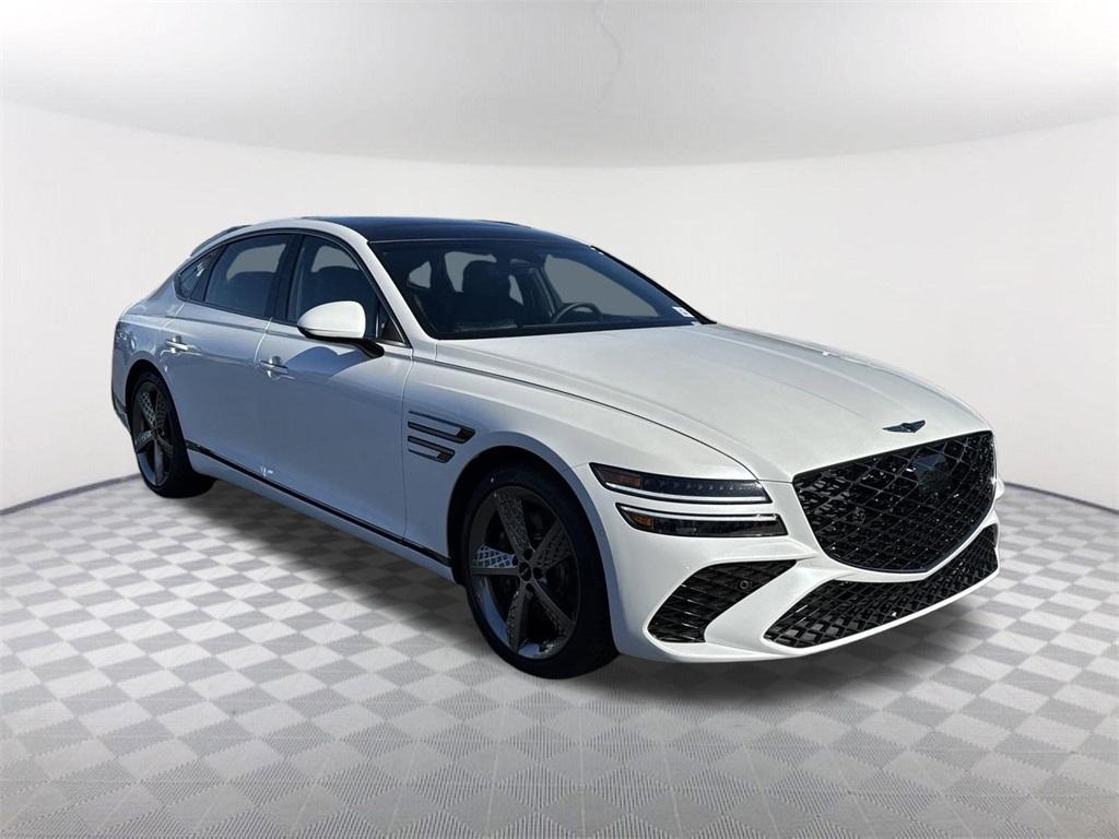 new 2025 Genesis G80 car, priced at $79,060